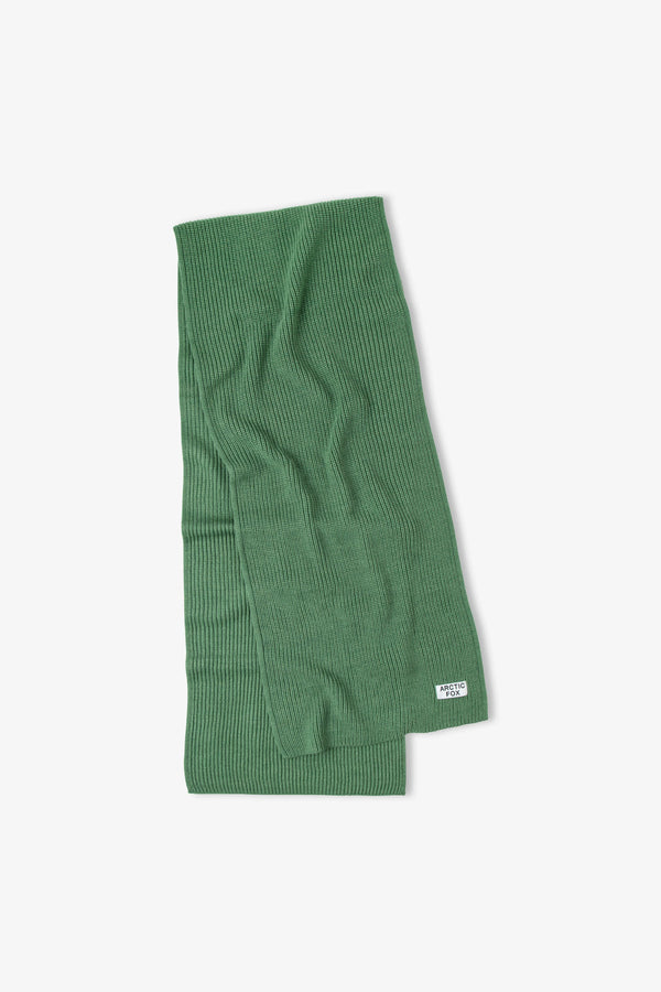 Recycled Knit Scarf | Fern Green - NØRDEN