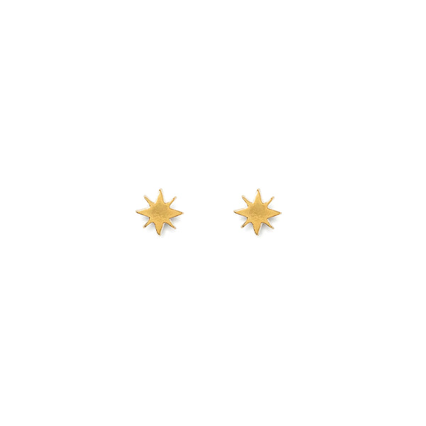 Gold Stud Earrings | Rayo Petite Star