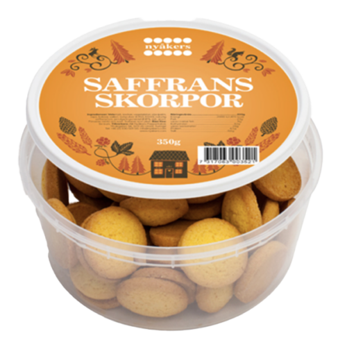 Saffranskorpor Saffron Cookies | Tub - NØRDEN