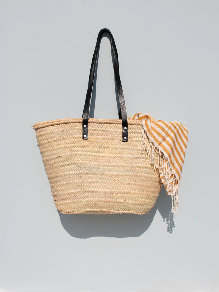 Rustic Bucket Basket | Valencia Black