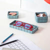 Colourful Rectangular Tray | Sea Blue Square - NØRDEN