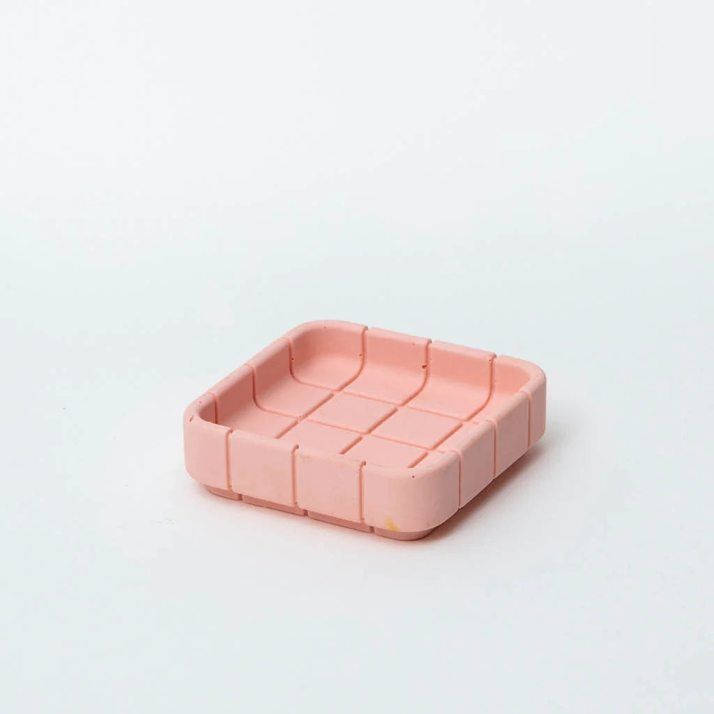 Colourful Square Tray | Pink Square - NØRDEN