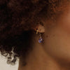 Crystal Drop Earrings | Alexandrite Quartz