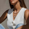 Beaded Layering Necklace | Kai Mother Of Pearl