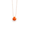 Crystal Minimal Necklace | Carnelian