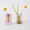 Reversible Glass Vase - Small: Lilac/Peach