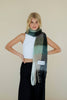 Recycled Soft Scarf | Reykjavik Black Checkf