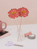 Floral Wooden Decoration | Peony November