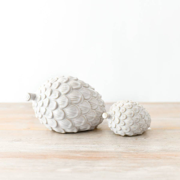 Ceramic Pinecone, 11cm