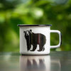 Whimsical Enamel Mug | Trees Large