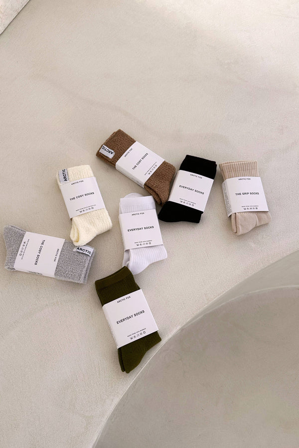 Everyday Bamboo Socks | Red