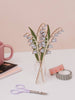 Floral Wooden Decoration | May Lily Of The Valley