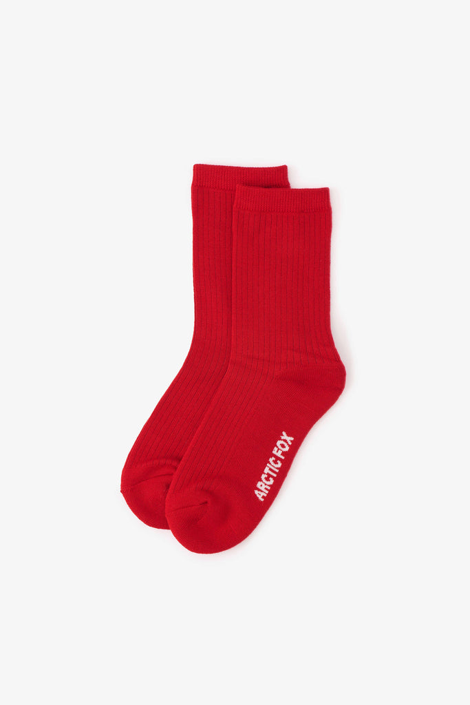 Everyday Bamboo Socks | Red