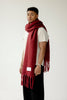 Recycled Soft Scarf | Reykjavik Burgundy