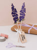 Floral Wooden Decoration | Delphinium July