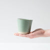 Ceramic Coffee Cup | Speckled - Celadon