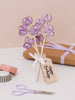 Floral Wooden Decoration | Sweet Pea April