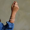 Beaded Layering Bracelet | Oceanus - Green Aventurine