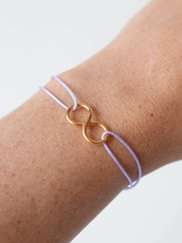 Gold Infinity Bracelet | Cool Colours - NØRDEN