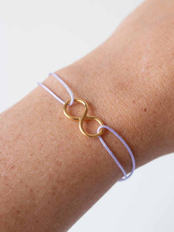 Gold Infinity Bracelet | Warm Colours - NØRDEN