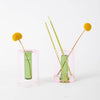 Reversible Glass Vase - Small: Green/Blue