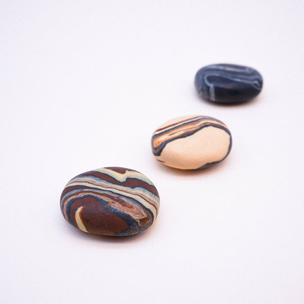 Natural Pebble Soaps | Small Marbled - NØRDEN