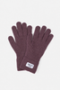 Recycled Knit Gloves | Chocolate Brown