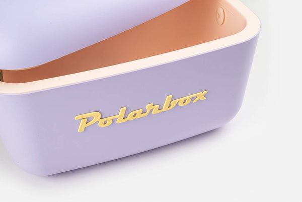 Colourful Retro Coolbox | Lilac + Coral Pop