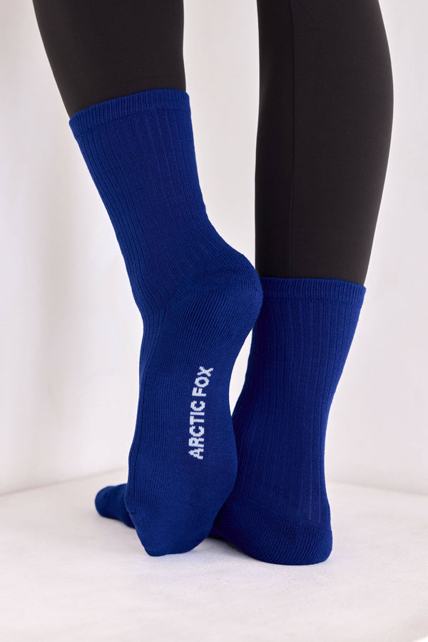 Natural Bamboo Socks | Indigo