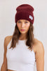 Responsible Beanie Hat | Cherry