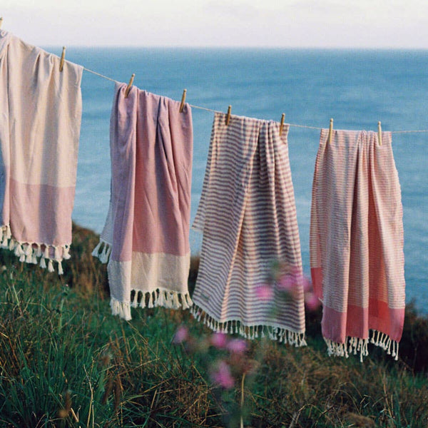 Handmade Hammam Towel | Pink