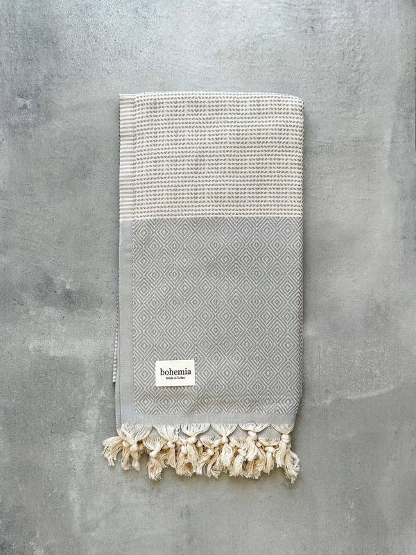 Handmade Hammam Towel | Grey