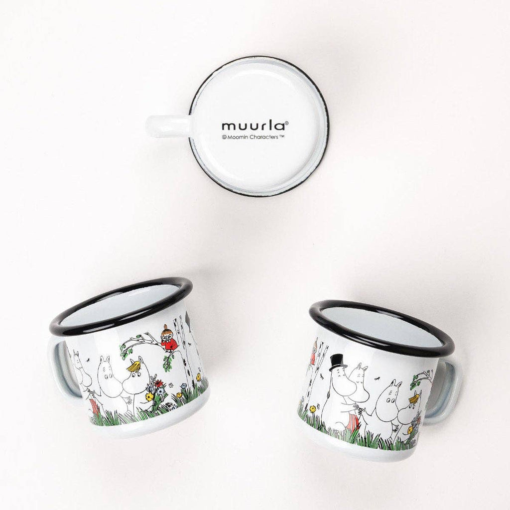 Colourful Enamel Mug | Moomin Valley Small