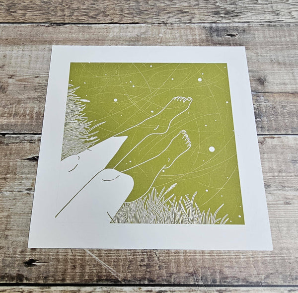 Toes In The Water - Archival Quality Giclée Print