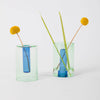 Reversible Glass Vase - Small: Lilac/Peach