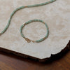 Beaded Layering Bracelet | Oceanus - Green Aventurine