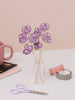 Floral Wooden Decoration | Sweet Pea April