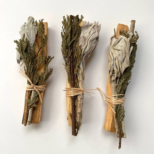 Ritual Clearing + Energy | Sage - White, Palo Santo + Cedar
