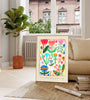 Floral Art Print | The Earth Laughs in Flowers A3