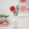 Floral Wooden Decoration | October Marigold
