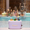 Colourful Retro Coolbox | Lilac + Coral Pop