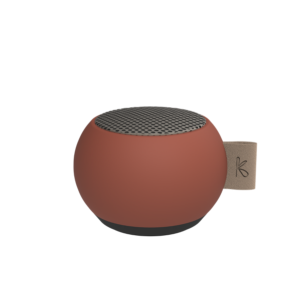Colourful Portable Speaker | Ago - Terracotta