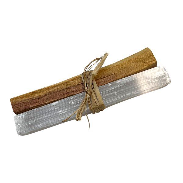 Ritual Clearing + Energy | Sage - Palo Santo + Selenite