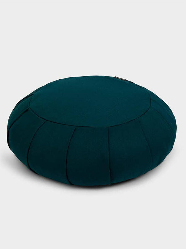 Organic Meditation Cushion | Zafu Teal