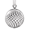 Christmas Glass Bauble | Clear 6cm