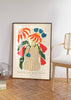 Floral Art Print | Medium Vase with Tulips A3