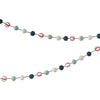 Christmas Felt Garland | Candy Cane Bead