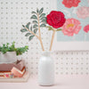 Floral Wooden Decoration |  June Rose