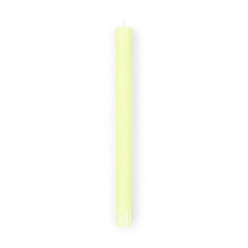 Sustainable Dinner Candle | Chartreuse Green
