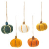 Natural Felt Decoration | Pumpkin Set